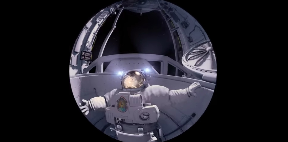 Astronauta   - Kino Sferyczne Centrum Nauki i Techniki EC1