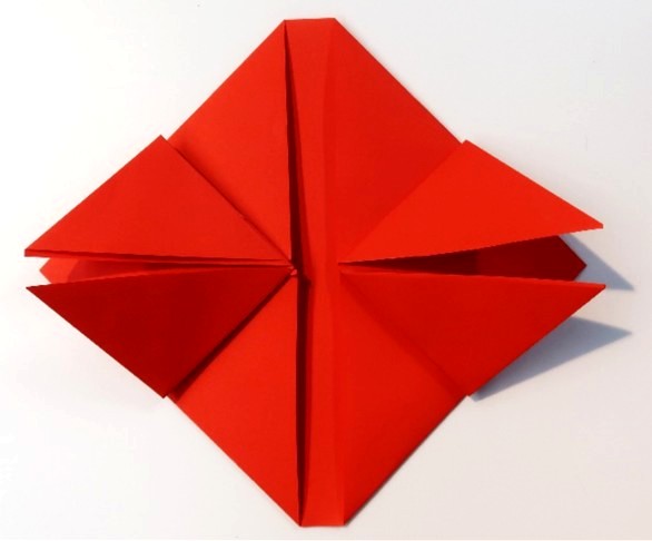 5. serce origami
