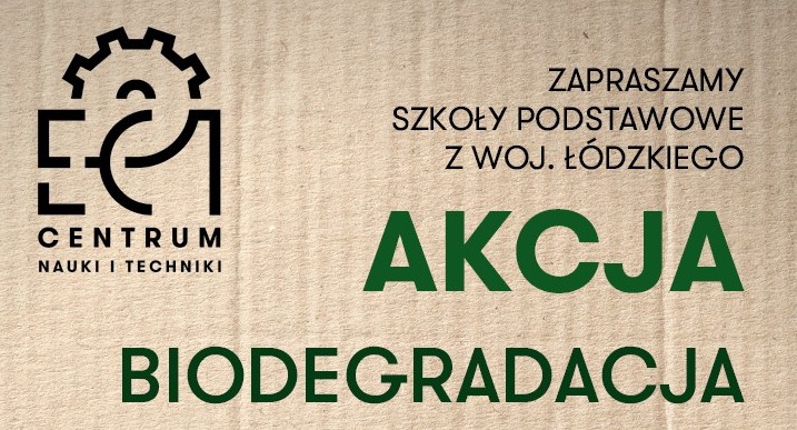 AKCJA BIODEGRADACJA - logo warsztatów